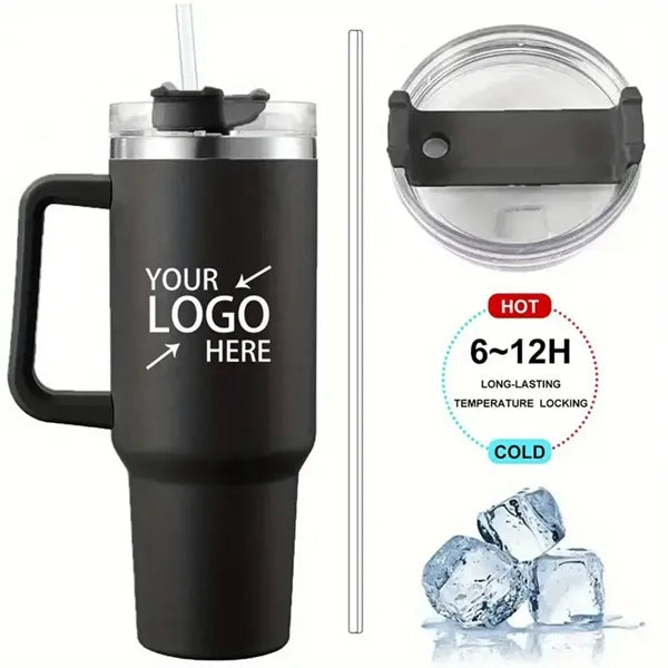 40oz Insulated Tumbler With Lid and Straws