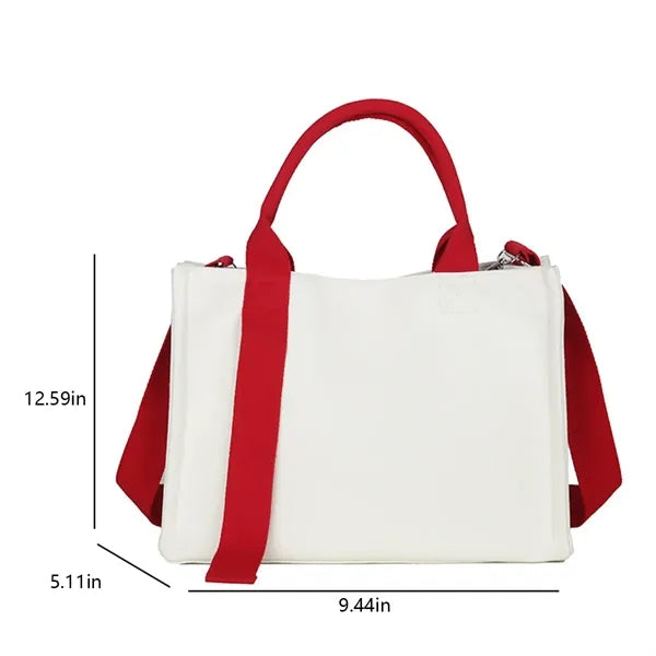Large Canvas Beach Tote Bag