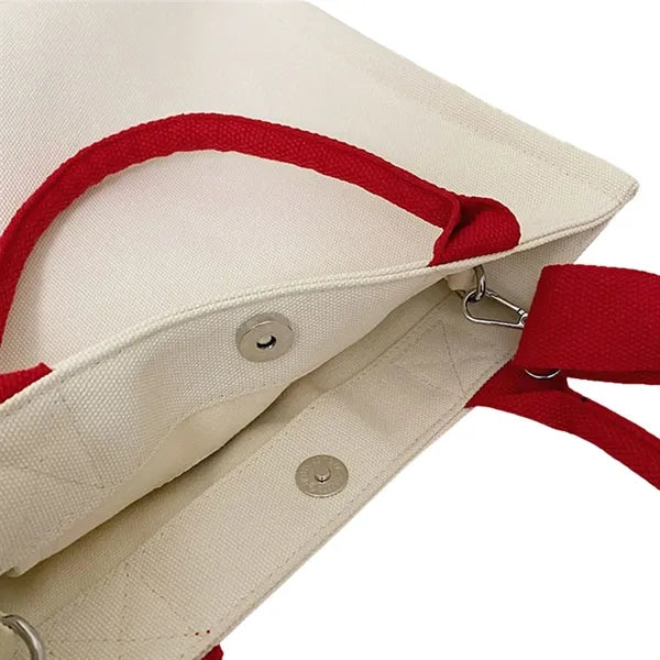Large Canvas Beach Tote Bag