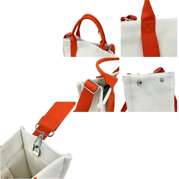 Large Canvas Beach Tote Bag