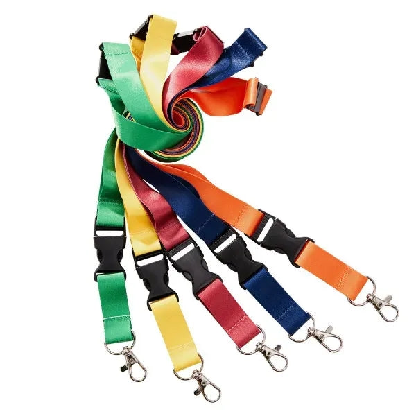 3/4'' Sublimated Lanyard With Lobster, Buckle And Breakaway