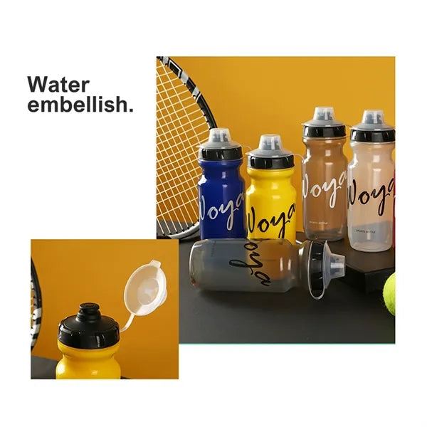 20 OZ Plastic Water Bottle Push Spout