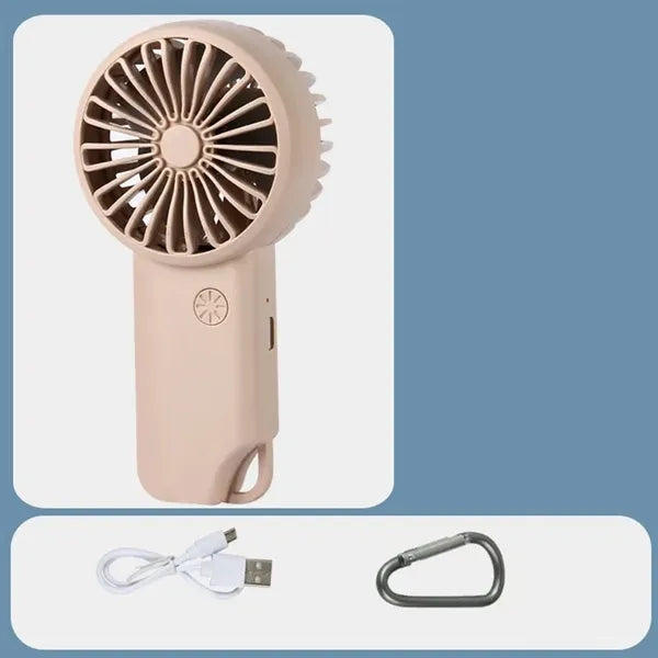 Mini Three-Speed Wind USB Handheld Pocket Fan