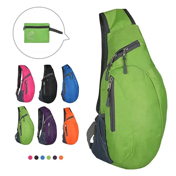 Outdoor Foldable Single Shoulder Crossbody Bag for Hiking