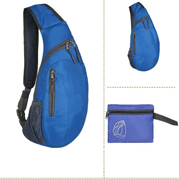 Outdoor Foldable Single Shoulder Crossbody Bag for Hiking