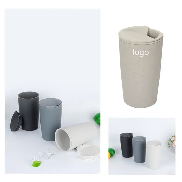 Wheat Straw Plastic Coffee Cup