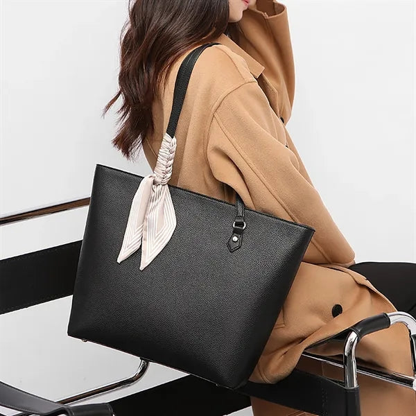 Genuine Leather Top-handle Shoulder Bag for women