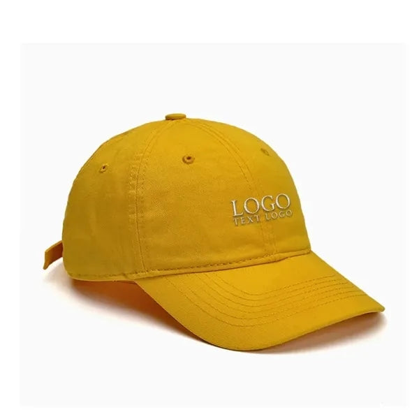 Organic Cotton Embroidery Custom Dad Hat