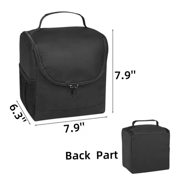 Non-woven Insulated Lunch Cooler Bag 8"x8"x6 1/3"