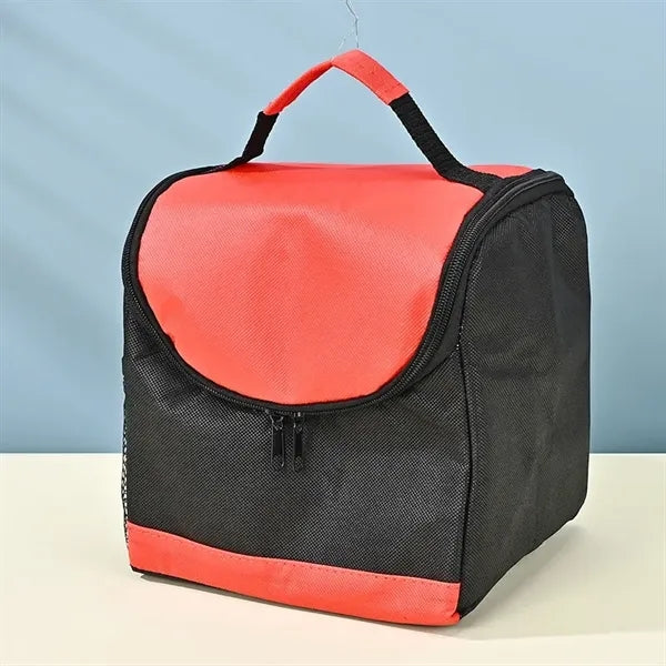Non-woven Insulated Lunch Cooler Bag 8"x8"x6 1/3"
