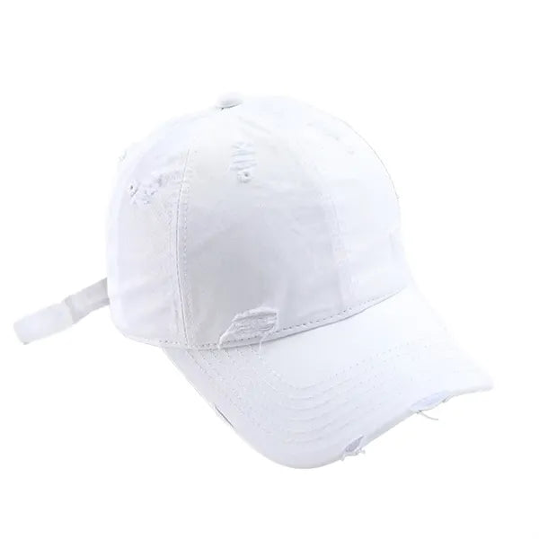 Vintage Custom Embroidery Old Hole Dad Hat