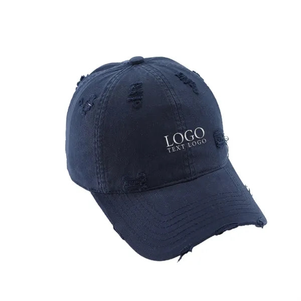 Vintage Custom Embroidery Old Hole Dad Hat