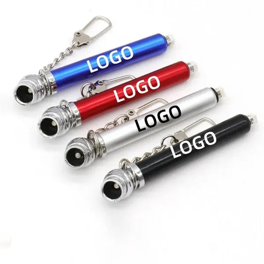 3 1/3" Custom Mini Aluminum Tire Pressure Gauge Keychain