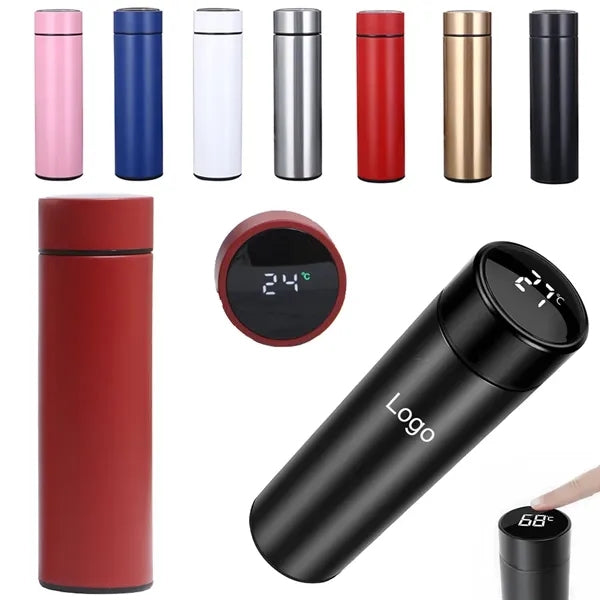 Temperature Sensing Insulation Cup Smart Thermos Bottle