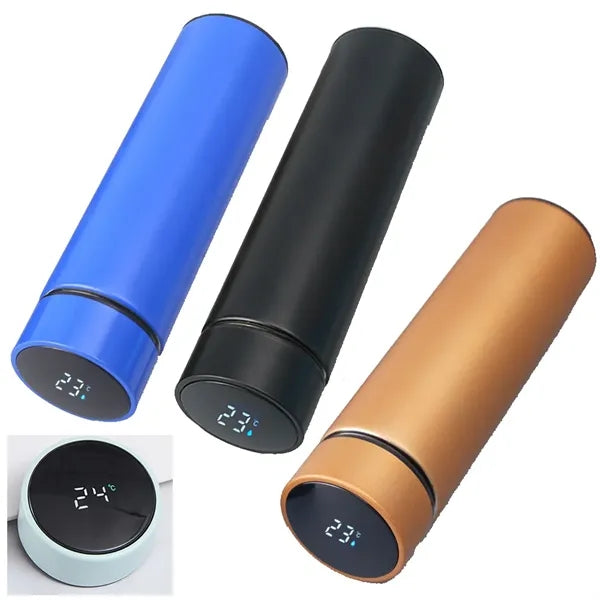 Temperature Sensing Insulation Cup Smart Thermos Bottle
