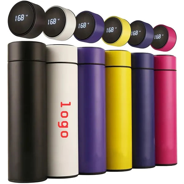 Temperature Sensing Insulation Cup Smart Thermos Bottle