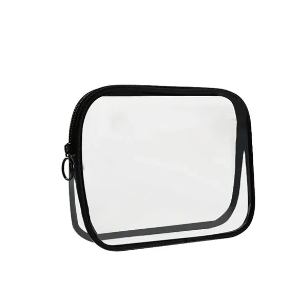 Portable Toiletry Travel Makeup Kit Clear Cosmetic Tote Bag