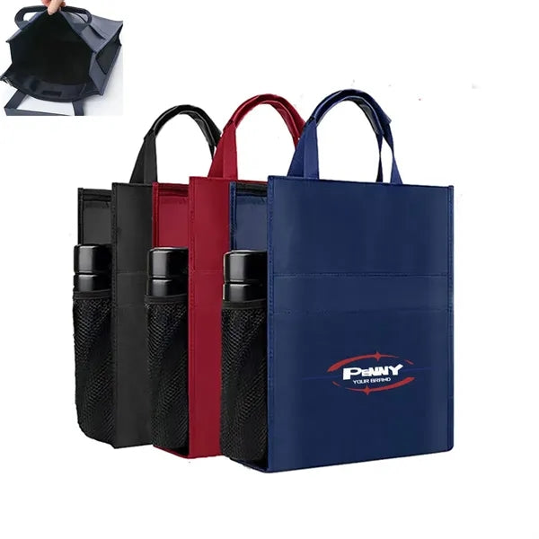 Portable Waterproof Document Hand Briefcase Zipper File Bag