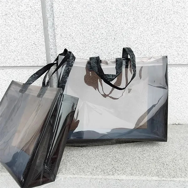Clear Fashion Store Clothing Thickened Shopping Gift Bag
