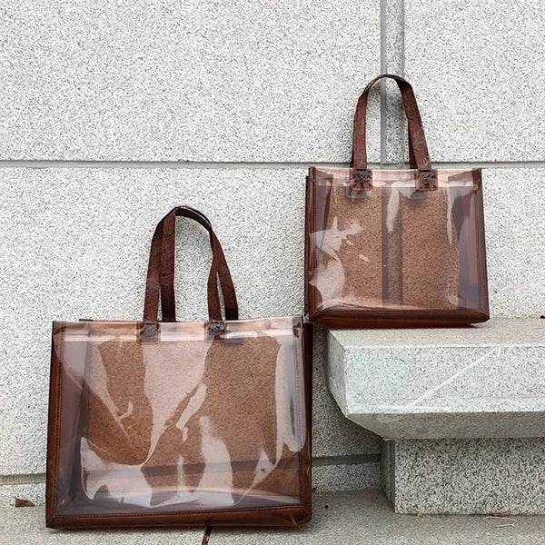 Clear Fashion Store Clothing Thickened Shopping Gift Bag