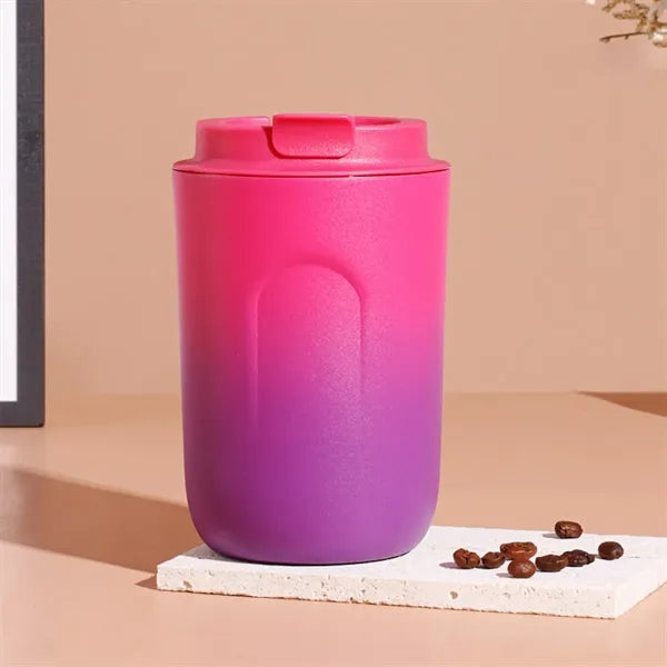 Portable Stainless Steel Insulated Coffee Mug Cup With Lid
