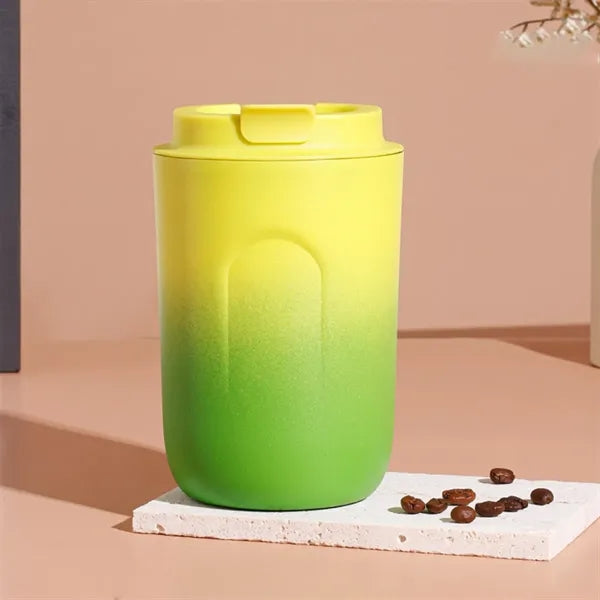 Portable Stainless Steel Insulated Coffee Mug Cup With Lid