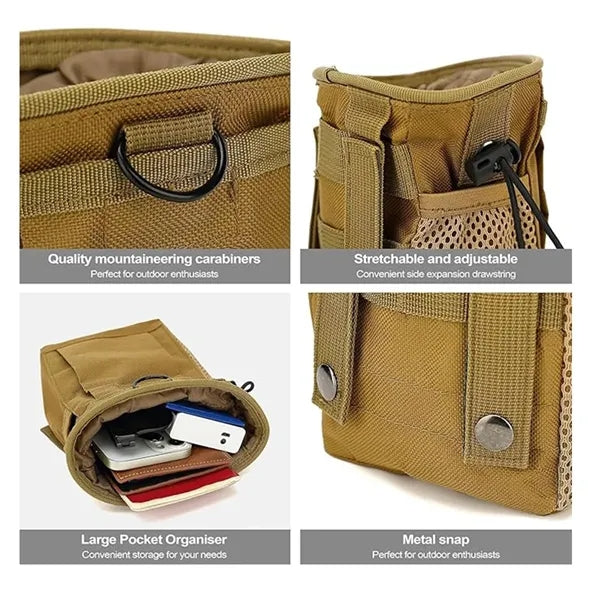 Outdoor camping mountaineering small accessories waist bag
