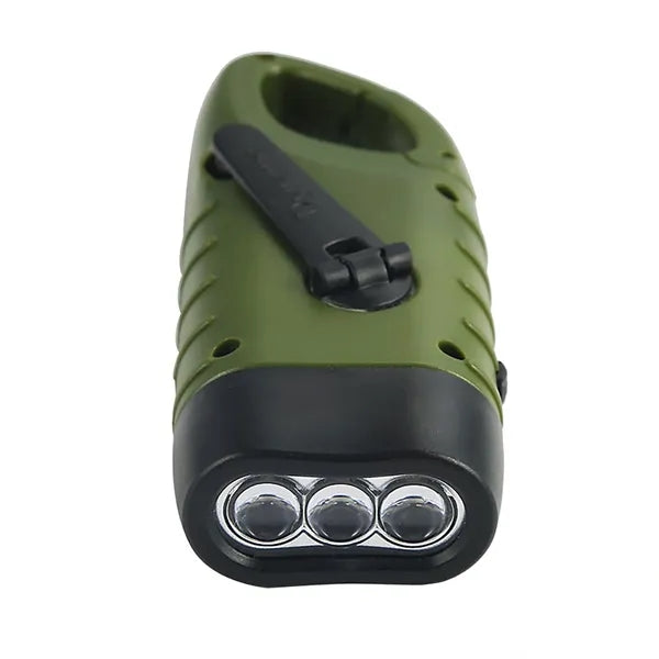 Durable Hand-Powered Flashlights for Emergency Storage