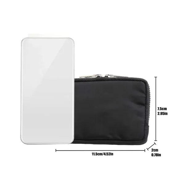 Mini Convenient Multi-Pocket Coin Purse Key Storage Bag