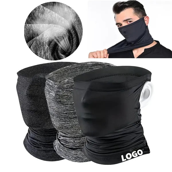 Summer Cooling Neck Gaiter Face Mask UV Protection UPF 50+