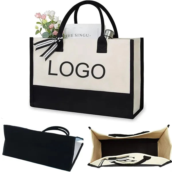 Canvas Tote Present Bag