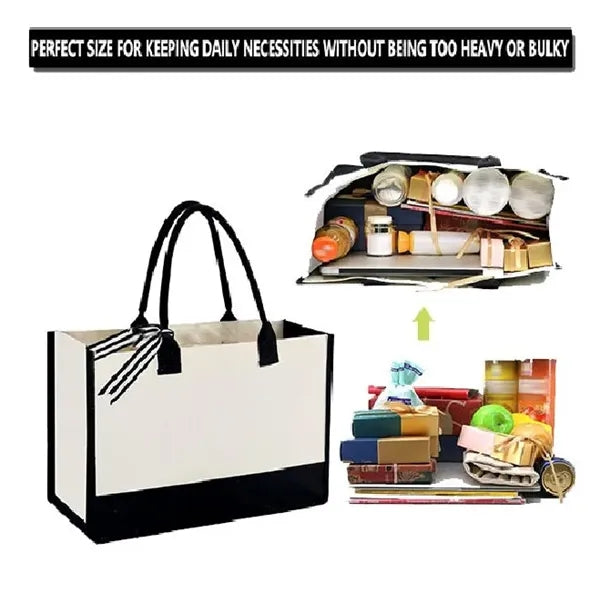 Canvas Tote Present Bag