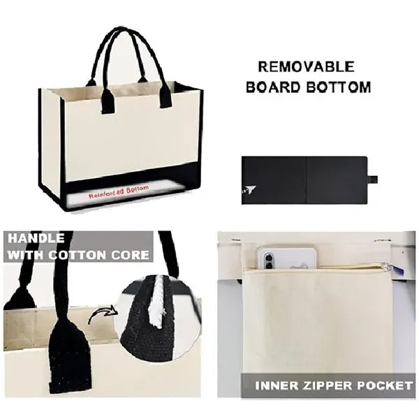 Canvas Tote Present Bag