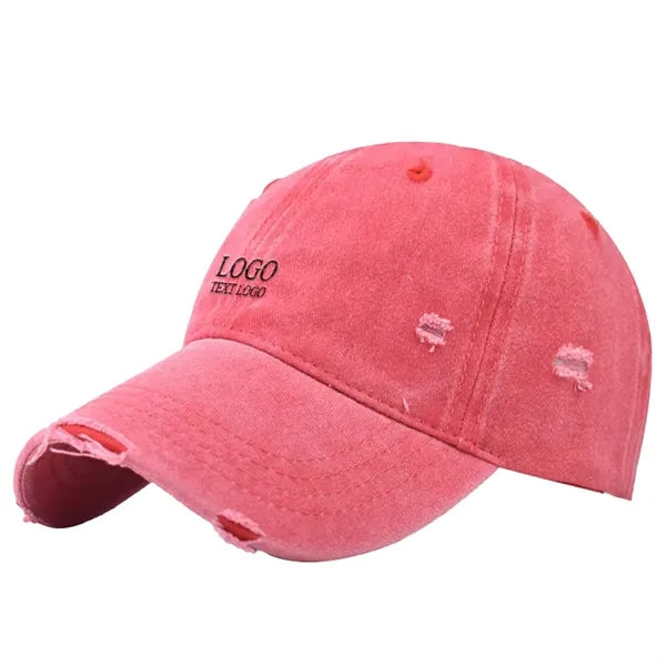 Ripped Distressed Custom Hat