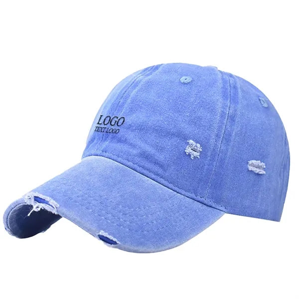Ripped Distressed Custom Hat