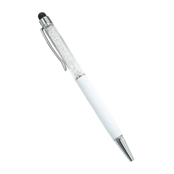 Diamond Crystal Ballpoint Pen With Stylus