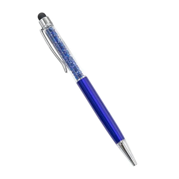 Diamond Crystal Ballpoint Pen With Stylus