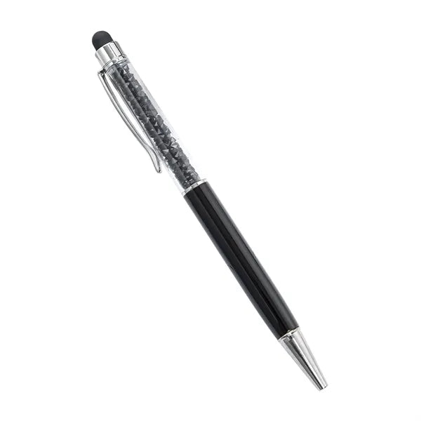 Diamond Crystal Ballpoint Pen With Stylus