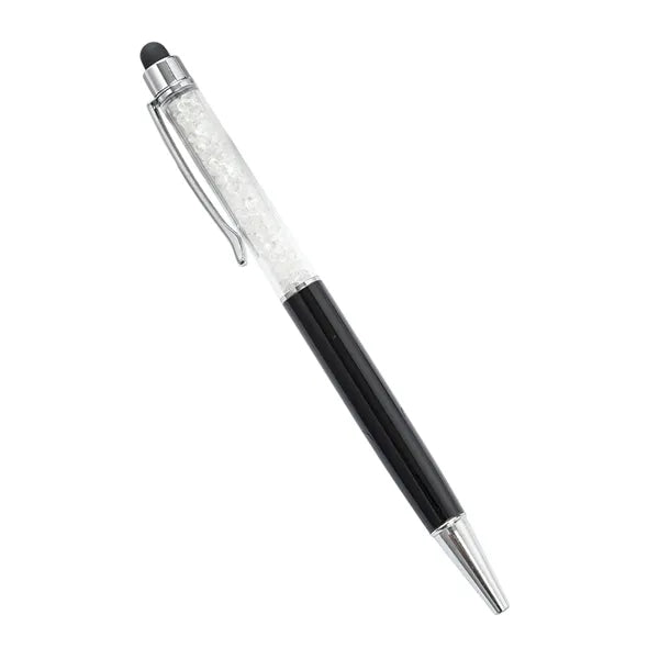 Diamond Crystal Ballpoint Pen With Stylus