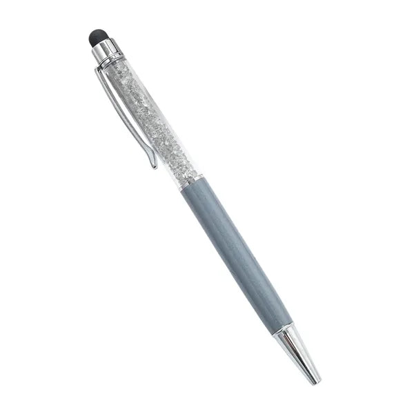 Diamond Crystal Ballpoint Pen With Stylus