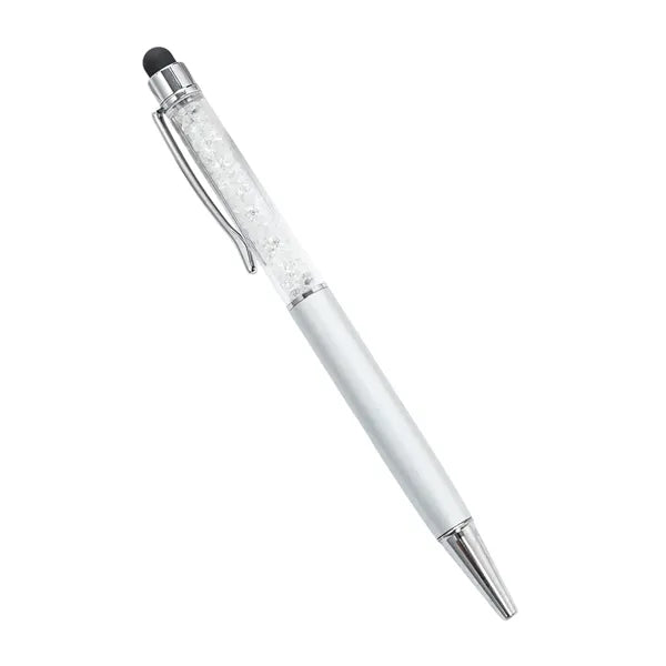 Diamond Crystal Ballpoint Pen With Stylus
