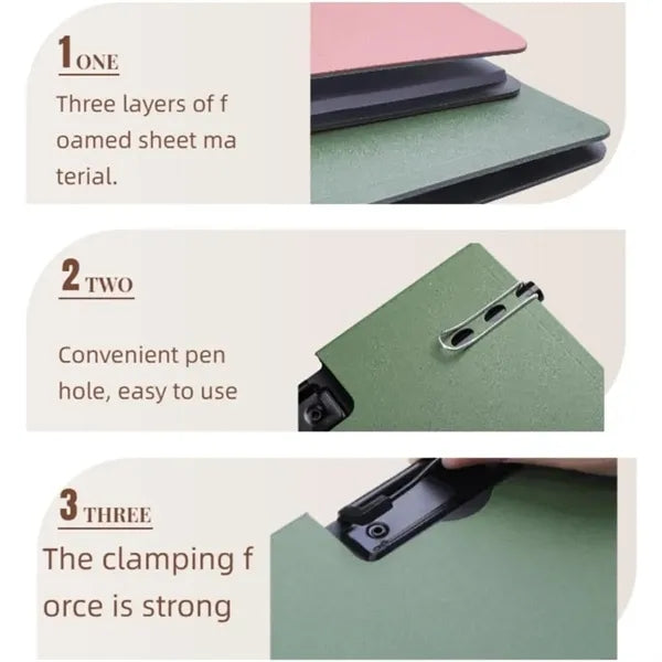 A4 Binder Clip Boards Punchless