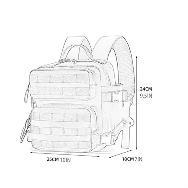 Multifunctional Tactical Fitness Mountaineering Backpack