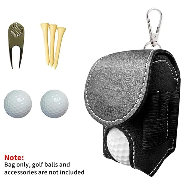 Outdoor portable waist-mounted small golf tees set bag