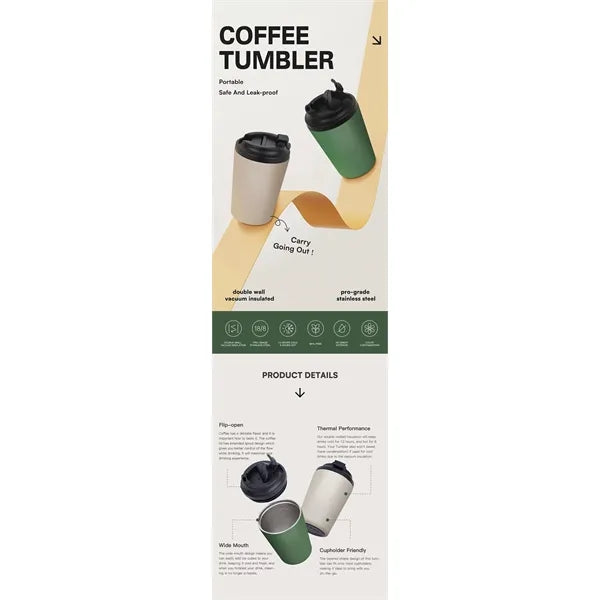 12 oz Travel Coffee Cup