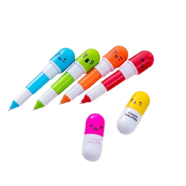 Capsule Retractable Ballpoint Pen