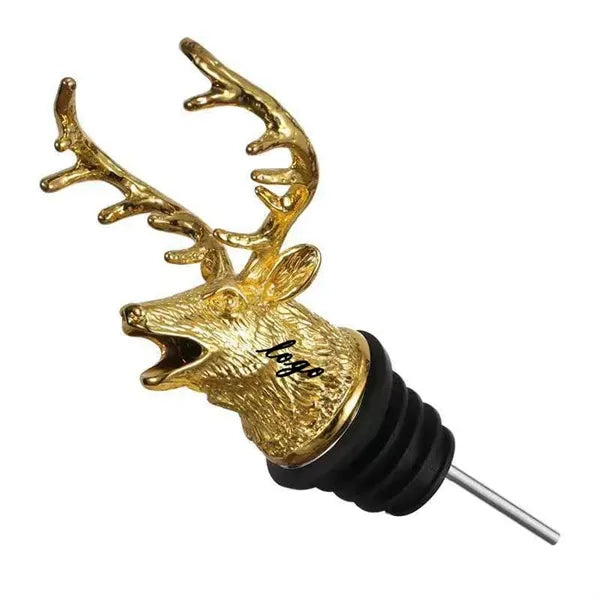 Alloy Bull Wine Stopper Cap Cork