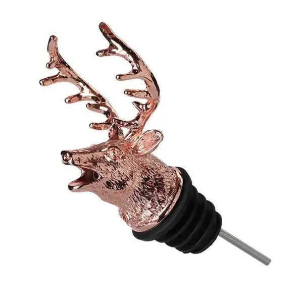 Alloy Bull Wine Stopper Cap Cork