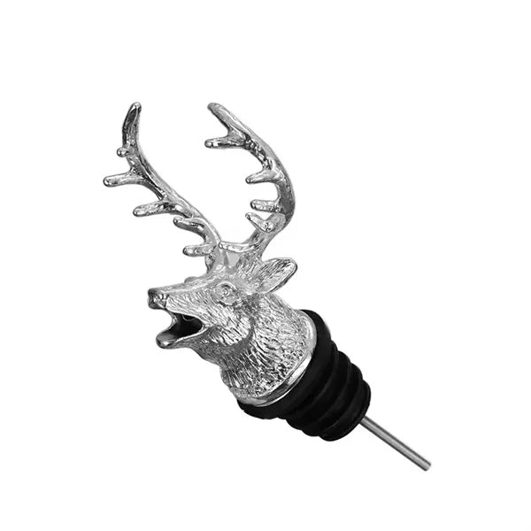 Alloy Bull Wine Stopper Cap Cork