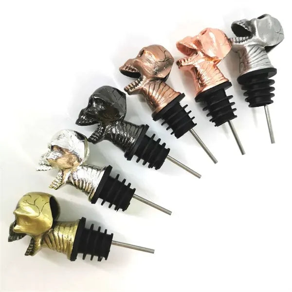 Alloy Bull Wine Stopper Cap Cork